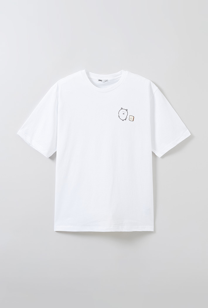 [담곰이] 시원하담곰 반팔 티셔츠(MIX)_SPRLE37U02