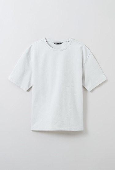 [밀라노코튼] 루즈핏 반팔 티셔츠 (SPRWE24M03 RE)_SPRWE37M03
